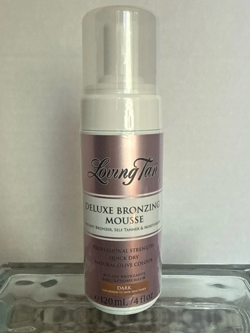 Loving Tan Deluxe Bronzing Mousse - Dark (Pink Bottle)
